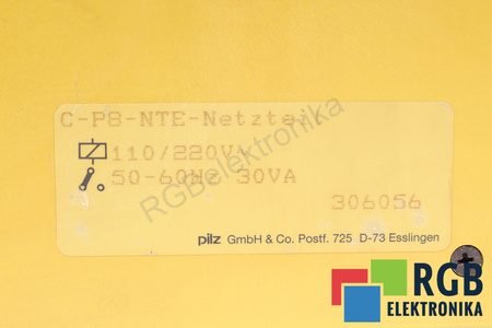 C-P8-NTE-NETZTEIL PILZ 306056 30VA 110/220VAC