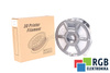 1,75MM PETG FILAMENT 0.5KG NATURAL FLASHFORGE DIMENSION EXTÉRIEURE DE LA BOBINE 180MM, DIMENSION INTÉRIEURE DE LA BOBINE 50MM, LARGEUR DE LA BOBINE 45MM