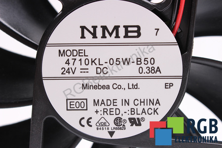 4710KL-05W-B50 MINEBEA NMB 119X119X25MM, 24V VENTILATEUR