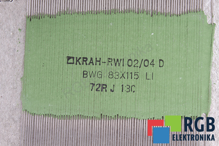 RÉSISTANCE 72 OHM KRAH-RWI 72OHM