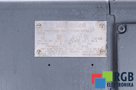 1HU3056-0AC01-Z Z:K93 SIEMENS DC SERVOMOTOR 1HU3
