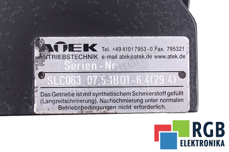 SLC06307.5:1B01-6.4 ATEK 29:4 RÉDUCTEUR