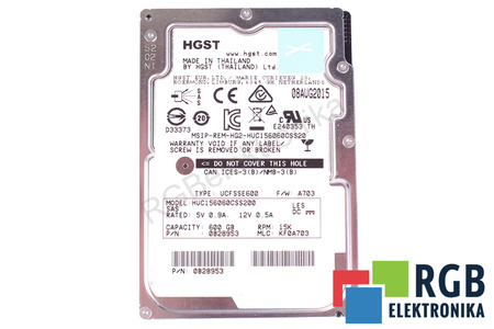 HUC156060CSS200 HGST HGST 600GB