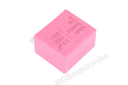 CONDENSATEUR 3.3UF 1000VDC 600VAC WIMA SNUBBER MKP