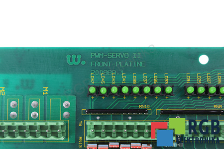 200989.1 WIEDEMANN ELECTRONIC PWM-SERWO II FRONT-PLATINE