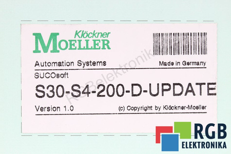 S30-S4-200-D-UPTADE KLOCKNER MOELLER POUR PS3/PS316