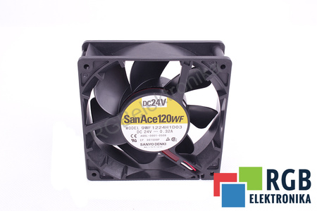 A90L-0001-0509 FANUC 9WF1224H1D03 119X119X38MM, 24V VENTILATEUR