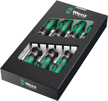 JEU DE TOURNEVIS A DOUILLE, 7 PIECES 05029510001 WERA 395 HO/7 SM