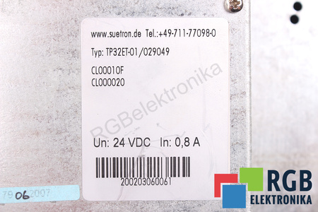 TP32ET-01/029049 SUTRON TP32