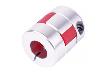 YH10-25-8-12-30 D=25MM D1/D=8/12MM L=30MM ALUMINIUM ACCOUPLEMENT ÉLASTIQUE A MÂCHOIRES