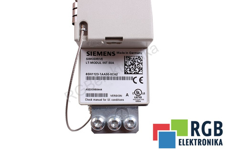 6SN1123-1AA00-0CA2 SIEMENS SIMODRIVE 611 VERSION A LT-MODUL INT.50A