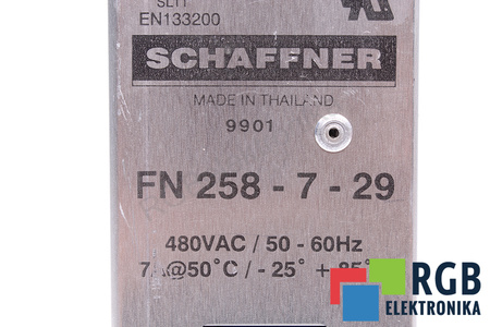 FN258-7-29 SCHAFFNER FILTRE