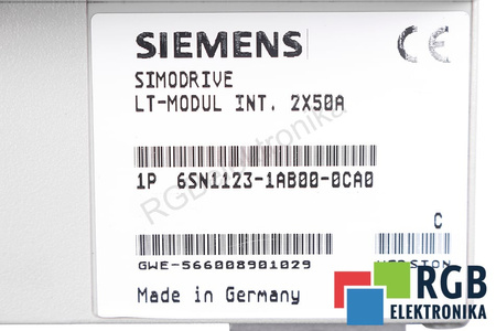 6SN1123-1AB00-0CA0 SIEMENS SIMODRIVE 611 VERSION C