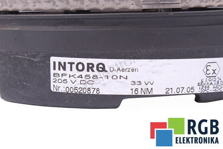 BFK458-10 INTORQ 00520878 FREIN