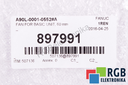 A90L-0001-0552#A FANUC VENTILATEUR