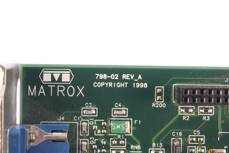 798-02 MATROX REV_A POUR PIÈCES