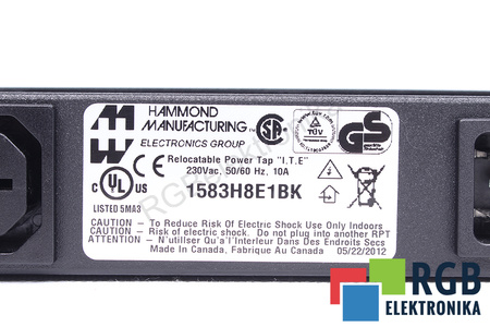 1583H8E1BK HAMMOND