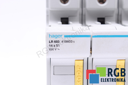 LR603 HAGER SECTIONNEUR