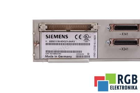 6SN1118-0DG21-0AA1 SIEMENS SIMODRIVE 611-D VERSION D