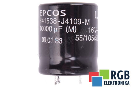 CONDENSATEUR B41538-J4109-M EPCOS 10000UF, 16V