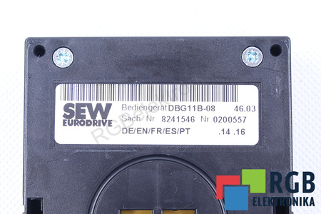 DBG11B-08 SEW EURODRIVE PANNEAU DE CONTRÔLE ET DE COMMANDE