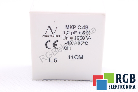 CONDENSATEUR MKPC.4B ARCOTRONICS 1.2UF, 1200VDC