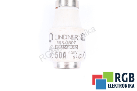 FUSIBLE 598.0507 LINDNER 500V, 50A