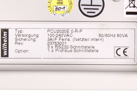 PCU2020E.0-R-P WILHELM