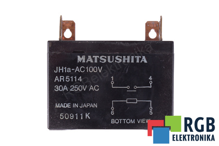 JH1A-AC100V MATSUSHITA AR5114 250V, 30A RELAIS