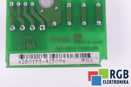 AKM01 INDRAMAT 109-0967-4A01-05 109-0967-4B01-05 PLAQUE A BORNES