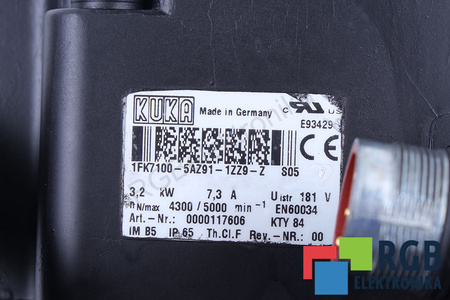 1FK7100-5AZ91-1ZZ9-Z Z:S05 00-117-606 KUKA