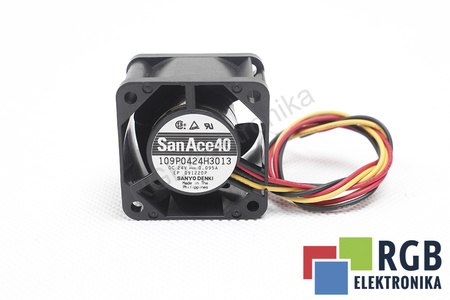 109P0424H3013 SANYO DENKI SANACE40 40X40X28MM, 24V, 0.95A VENTILATEUR