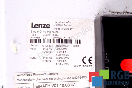 ELCAFHI3024 LENZE
