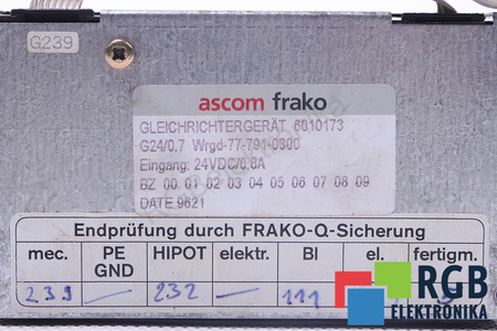 6010173 ASCOM POUR PLS101 SICK