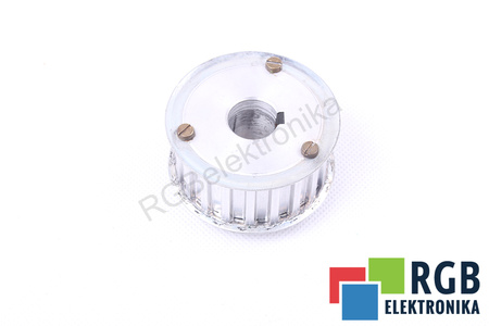 POULIE DENTÉE 19X62X27MM Z=20 RAINURE 6X2MM