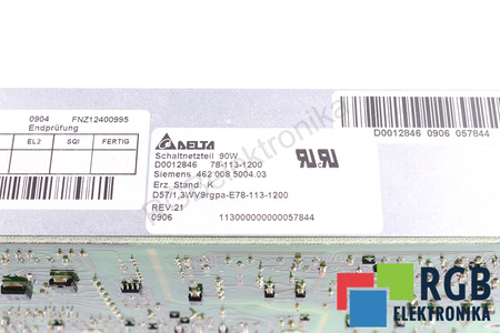 D001284678-113-1200 DELTA 4620085004.03 POUR PIÈCES