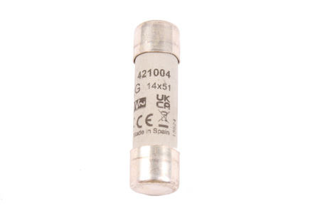 FUSIBLE B14X51S-4A DF ELECTRIC 421004 690V, 4A, 15MM, 51MM