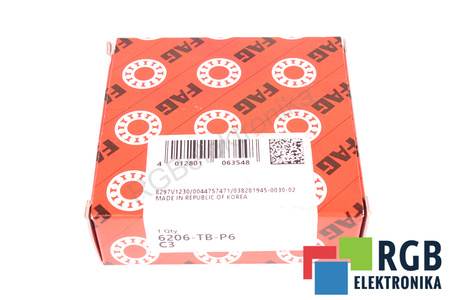 6206-TB-P6-C3 FAG 30X62X16 ROULEMENT
