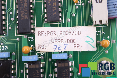 PGR8025/30 FAGOR POUR UC8000TG-I