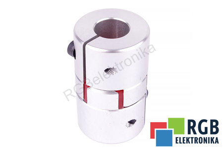 YH10-30-10-14-50 D=30MM D1/D2=10/14MM L=50MM ALUMINIUM ACCOUPLEMENT ÉLASTIQUE A MÂCHOIRES
