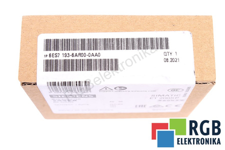 6ES7193-6AR00-0AA0 SIEMENS SIMATIC S7 ET200SP CONNECTEUR FRONTAL