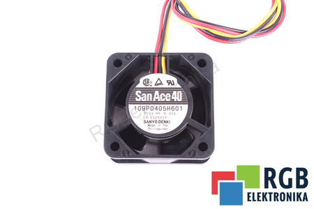 109P0405H601 SANYO DENKI SANACE40 40X40X20MM, 5V, 0.32A VENTILATEUR