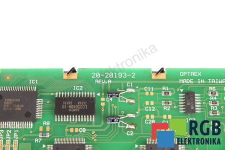 20-20193-2 OPTREX AFFICHEUR LCD POUR PIÈCES