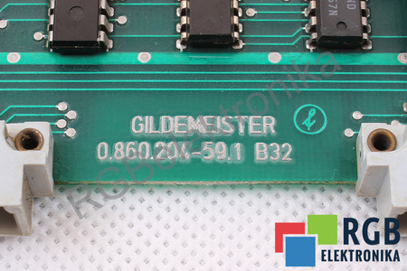 B32 0.853.012 GILDEMEISTER MEM.ADR.C000 0.860.204-59.1 B32