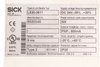 LE20-2611 SICK 6020340 RELAIS DE SÉCURITÉ