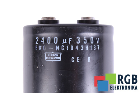 CONDENSATEUR BK0-NC1043H137 NIPPON 2400UF, 350V