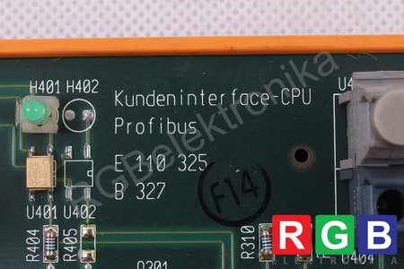 E 110 325 B 327 KUNDENINTERFACE-CPU PROFIBUS