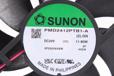 PMD2412PTB1-A(2).R.GN SUNON 120X120X25MM 24V 11.8W VENTILATEUR