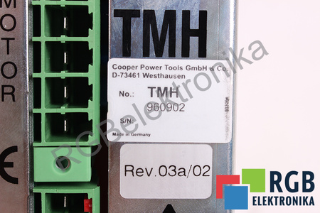 TMH 960902 COOPER TOOLS REV.03A/02