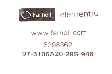 CONNECTEUR CIRCULAIRE 97-3106A20-29S-946 AMPHENOL CORPORATION 17PIN